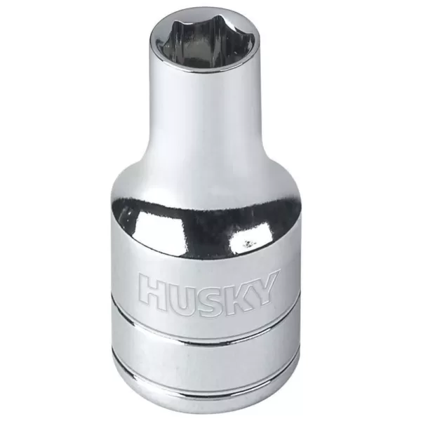 Husky 1/4 in. Drive 3/16 in. 6-Point SAE Standard Socket