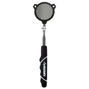 Husky Round Lighted Inspection Mirror