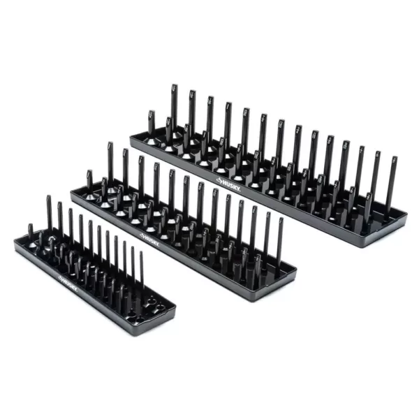 Husky SAE Socket Rack Set (3-Piece)