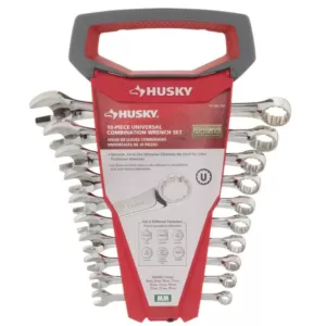 Husky Metric Universal Combination Wrench Set (10-Piece)