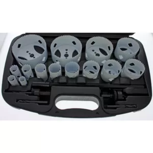 Ideal Electrician's Bi-Metal Hole Saw Kit - 19 Piece