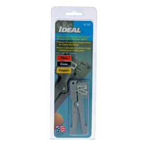 Ideal Coax/Fiber Ringer Stripper Up to 1/8 in.