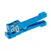 Ideal 1/8 in. to 7/32 in. Coax/Fiber Ringer Stripper, Blue