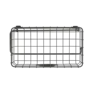 Spectrum Vintage Wall Mount Basket with Paper Towel Holder