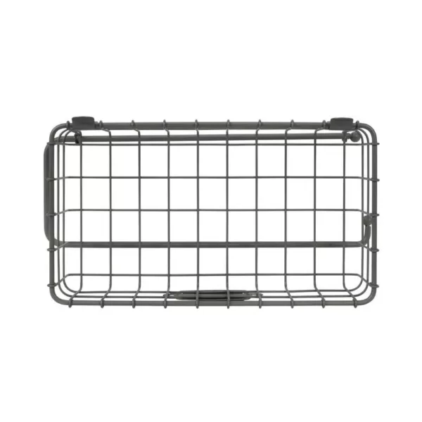 Spectrum Vintage Wall Mount Basket with Paper Towel Holder