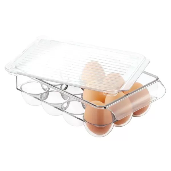 interDesign Fridge Binz 12 Egg Holder in Clear