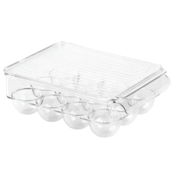 interDesign Fridge Binz 12 Egg Holder in Clear