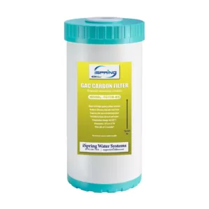 ISPRING 10 in. x 4.5 in. Premium GAC and KDF Carbon Filter Replacement Water Filter Cartridge for Undersink Filter System