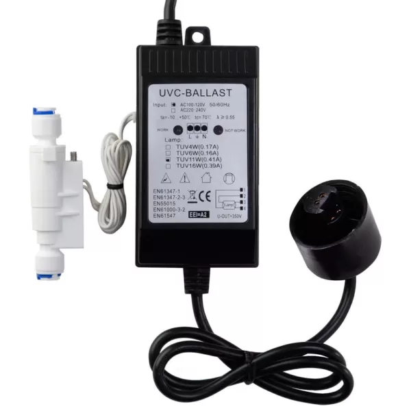 ISPRING 11-Watt 110-Volt Transformer Ballast with Smart Flow Sensor Switch