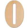 Jeff McWilliams Designs 15 in. Oversized Unfinished Wood Letter (O)