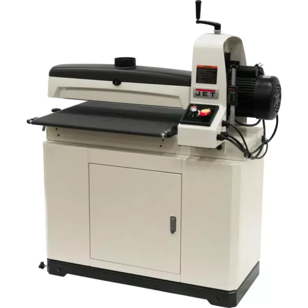 Jet 25 in./50 in. Drum Sander with Closed Stand, 115-Volt JWDS-2550