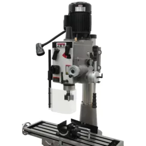 Jet JMD-45GHPF 115-Volt/230-Volt Geared Head Square Column Mill/Drill Press with Power Downfeed