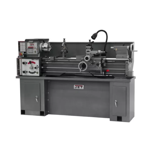 Jet 13 in. x 40 in. Belt Driven Metalworking Bench Lathe with Stand, 2 HP 230-Volt 1PH, BDB-1340A