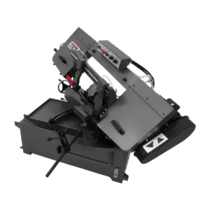 Jet 10 in. x 14 in. 1 HP, 230-Volt/460-Volt Metalworking Horizontal Mitering Bandsaw 3Ph