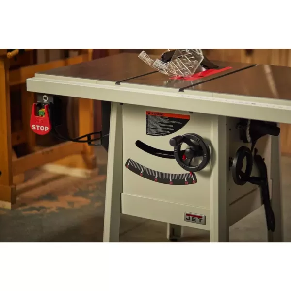 Jet ProShop II 10 in. table saw with 30 in. Rip Cast Wings JPS-10