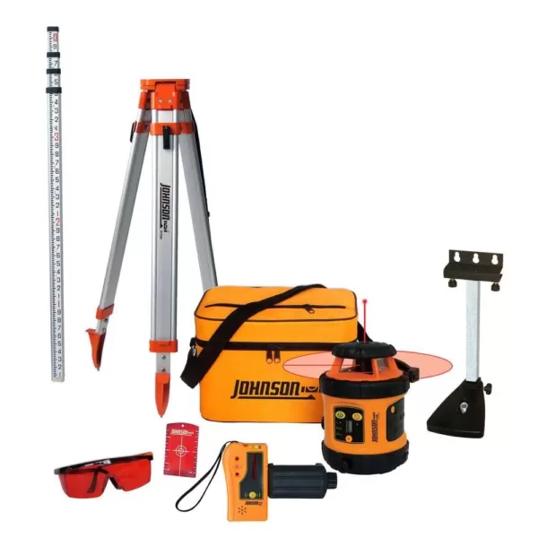 Johnson Self-Leveling Rotary Laser Level System