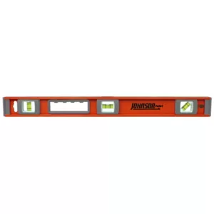 Johnson 24 in. Heavy Duty Magnetic Aluminum Level