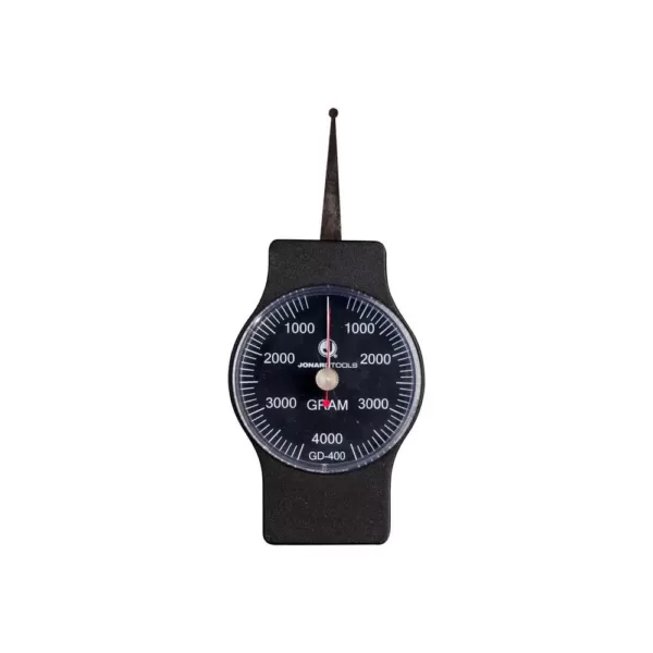 Jonard 1.5 in. Dynamometer Gauge 400 g to 4000 g