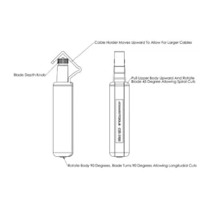 Jonard Round Cable Stripper