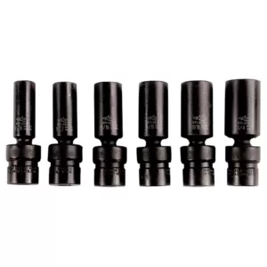 K Tool International Impact Socket Set (6-Piece)