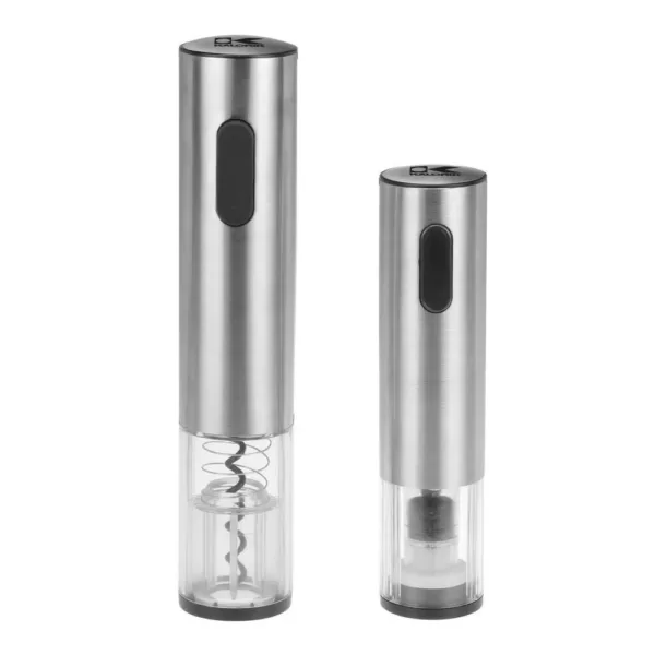 KALORIK Stainless Steel Electric Wine Opener and Preserver Set