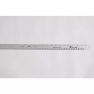 Kapro 36 in. Aluminum Ruler with Conversion Tables with English/Metric Graduations 1/16 and mm