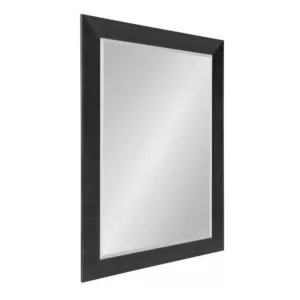 Kate and Laurel Large Rectangle Black Beveled Glass Contemporary Mirror (41.75 in. H x 29.75 in. W)