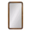 Kate and Laurel Medium Rectangle Walnut Brown Classic Mirror (31.5 in. H x 16.73 in. W)