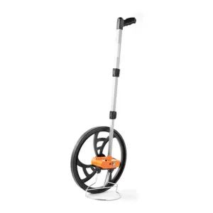 Keson 15-1/2 in. Measuring Wheel with Telescoping Handle - Measures in Feet & Inches (5 Digit Counter)