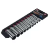 KING 1/2 in. Drive Metric Deep Socket Set (10-Piece)