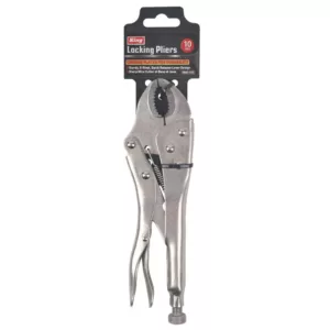 KING 10 in. Curved Jaw Locking Pliers