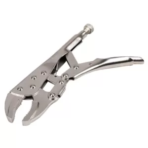 KING 12 in. Heavy-Duty Locking Pliers, Curved Jaw