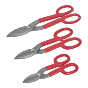 KING Tinman Style Tin Snips (3-Piece Set)