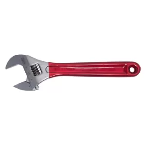 Klein Tools 1-5/16 in. Extra Capacity Adjuatable Wrench with Plastic Dipped Handle