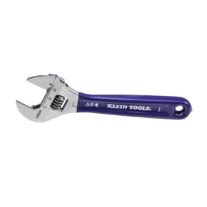 Klein Tools 6 in. Slim-Jaw Adjustable Wrench