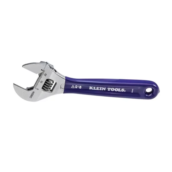 Klein Tools 6 in. Slim-Jaw Adjustable Wrench