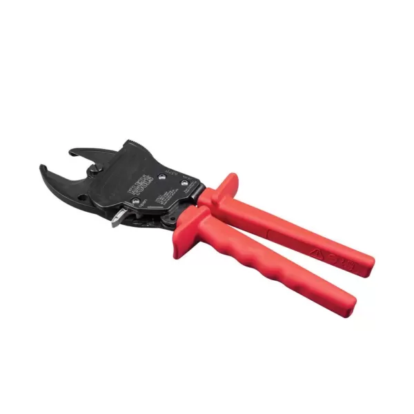 Klein Tools 7.5 in. Open Jaw Ratcheting Cable Cutter