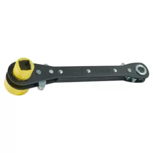 Klein Tools 5-in-1 Heavy Duty Racheting Lineman's Wrench