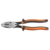 Klein Tools 9 in. Electrician's Insulated Heavy Duty Side Cutting Pliers