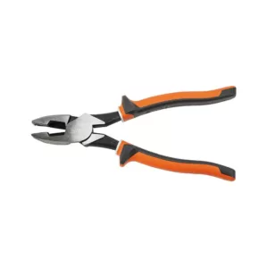 Klein Tools 8 in. Electrician's Insulated High Leverage Side Cutting Pliers