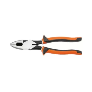 Klein Tools 8 in. Electrician's Insulated High Leverage Side Cutting Pliers