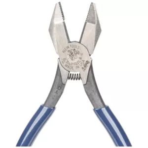 Klein Tools 9 in. Ironworker's Rebar Pliers, Left Handed, Spring Loaded