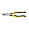 Klein Tools 9 in. High-Leverage Side Cutting Pliers with Wire Stripper/Crimper