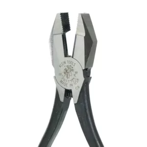 Klein Tools 9 in. Ironworker's Pliers with Slim Head and Plain Handle