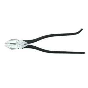 Klein Tools 9 in. Ironworker's Pliers with Slim Head and Plain Handle