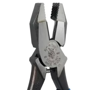 Klein Tools 9 in. High Leverage Ironworker's Pliers for Heavy Duty Cutting