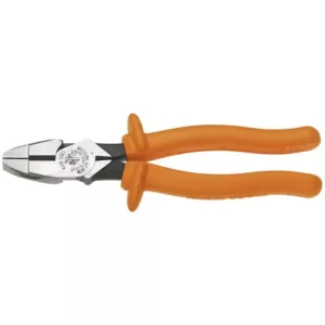 Klein Tools 9 in. Insulated High Leverage Side Cutting Pliers