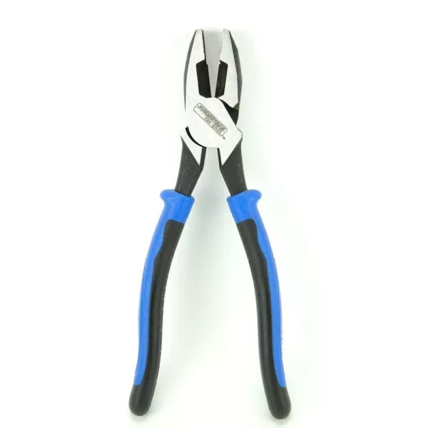 Klein Tools 9 in. Journeyman High Leverage Side Cutting Pliers for Heavy Duty Cutting