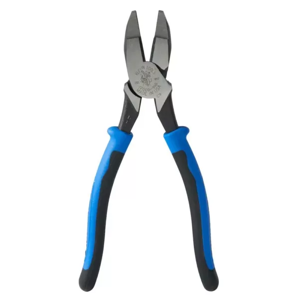 Klein Tools 9 in. Journeyman High Leverage Side Cutting Pliers for Heavy Duty Cutting