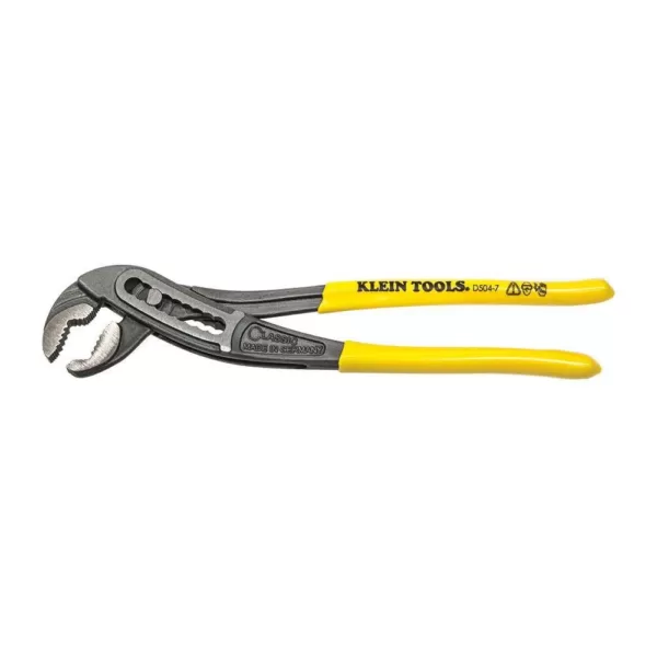 Klein Tools 7 in. Classic Klaw Pump Pliers